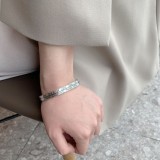 Brazaletes con revestimiento de cobre y plata esterlina con corona de Streetwear