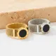 Anillos de revestimiento de acero inoxidable con número redondo estilo INS
