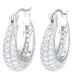Joyería llena al por mayor de los pendientes del cobre del Zircon del diamante del nuevo estilo