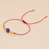 Pulseras de cuentas de cobre con ojo de viaje de estilo simple