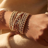 Joyería de moda Chapado en cobre Pulseras 1 pieza