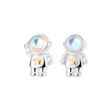 Pendientes con revestimiento de cobre Fashion Technology, 1 par