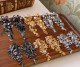 1 par de aretes de cobre con borlas de hojas glamorosas