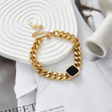 Pulsera de cadena gruesa de acero inoxidable Hip Hop de nuevo estilo