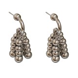 Pendientes colgantes de cobre con borlas de moda Pendientes de cobre chapados