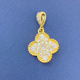 Collar con colgante de ópalo y diamantes de imitación irregulares de cobre y mariposa en forma de corazón de cisne de estilo Simple