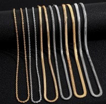 Collar de revestimiento de cobre de color sólido de estilo simple informal