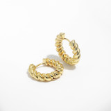 Pendientes de cobre simples retro