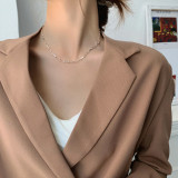Collar de cobre de color sólido de estilo moderno elegante a granel