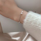 Pulseras con revestimiento de cobre de mariposa de estilo simple