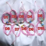 Moda Ojo Vidrio Cobre Pulseras Hechas a Mano 1 Pieza