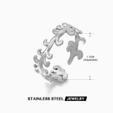 Steel Rattan Ring #1