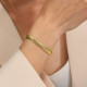 1 pieza Estilo simple Pulseras redondas con revestimiento de cobre