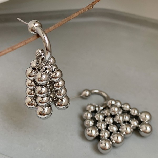 Pendientes colgantes de cobre con borlas de moda Pendientes de cobre chapados