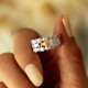 Anillo abierto chapado en cobre con forma de pez de estilo simple, 1 pieza