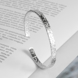 Brazalete de cobre geométrico de estilo simple 1 pieza
