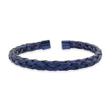 Brazalete Trenzado De Acero Inoxidable Fashion Waves 1 Pieza