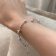 Pulseras de cobre cuadradas de estilo simple