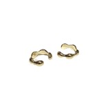 1 par de ear cuffs de cobre chapados en color sólido estilo simple estilo IG