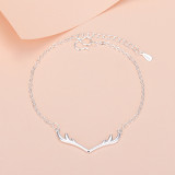 Estilo Simple Geométrico Forma de Corazón Chapado en Cobre Pulseras 1 Pieza