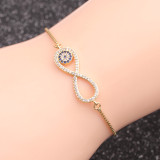 Nueva pulsera de cobre Love Evil Eye
