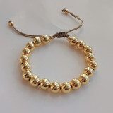 Pulseras de cobre de arcilla suave con forma de corazón y estrella retro