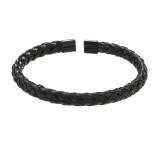 Brazalete Fashion Twist de acero inoxidable de 1 pieza