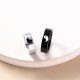 Anillo Yin Yang de acero inoxidable para parejas