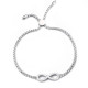 Accesorios Pulsera Ajustable Acero Inoxidable Circonitas Color