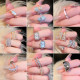 Anillos abiertos de circón con incrustaciones de cobre rectangulares Glam Star