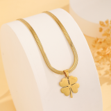 Acero Titanio Chapado en Oro 18K