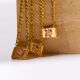 Collar pendiente plateado oro retro elegante de señora Rose Copper a granel