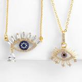 Collar De Circonitas Brillantes De Moda Creativa NHAS130643