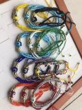 Moda Ojo Vidrio Cobre Pulseras Hechas a Mano 1 Pieza