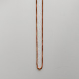 1 pieza Collar con colgante chapado en cobre en forma de corazón a la moda