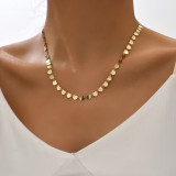 Collar plateado oro simple casual del cobre 18K de la forma del corazón del estilo en bulto