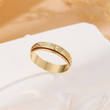 Anillos de cobre Argyle de hip-hop