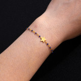Pulseras con baño de acero inoxidable Fashion Star, 1 pieza