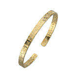 Brazalete de cobre geométrico de estilo simple 1 pieza