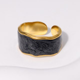 El estilo simple conmuta los anillos abiertos irregulares del acero inoxidable a granel