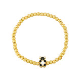 Pulsera de cobre Simple con estampado de pata de perro, moda europea y americana