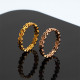 Anillos de pulido de acero de titanio de estilo simple dólar