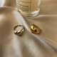 Nuevo anillo de corazón de moda para mujer, temperamento Simple, moda hueca, anillo en forma de corazón