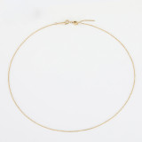 Nueva pulsera de cadena chapada en oro de acero titanio 316L Simple para joyería de mujer