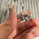 Anillos Abiertos De Acero Inoxidable Rosa Casual al por mayor