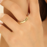 Anillos de cobre Argyle de hip-hop