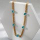 Collar De Circón Con Incrustaciones De Acero Inoxidable En Forma De Corazón De Moda 1 Pieza