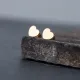 Pendientes simples de acero inoxidable en forma de corazón al por mayor