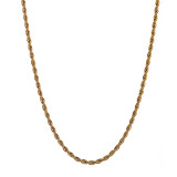 Collar chapado en oro de 18 quilates de acero inoxidable de color sólido de estilo simple informal