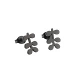 Pendientes geométricos de acero de titanio de estilo Simple para mujer, sin incrustaciones, pendientes de acero inoxidable
